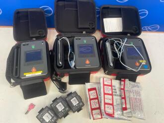 3 x Philips HeartStart FR3 Defibrillators