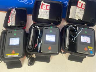 3 x Philips HeartStart FR3 Defibrillators - 3
