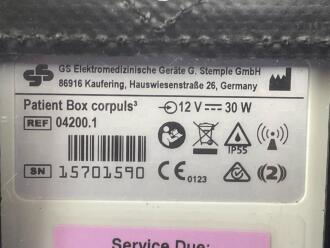 Corpuls 3 Defibrillator with Pacer Function - 9
