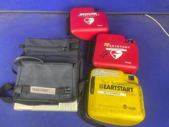 4 x Laerdal Heartstart Defibrillators - 2