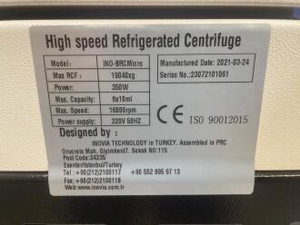 BRC-Micro Inovialab High Speed Refrigerated Centrifuge - 3