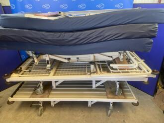 3 x Nesbit Evans Hydraulic Patient Beds - 2
