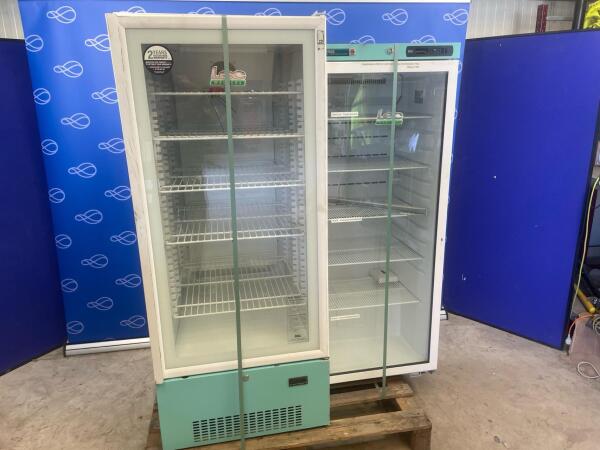 LEC PGR273UK & PG1607C Upright Refrigerators