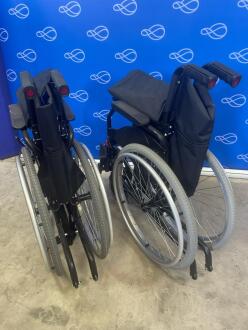 2 x Ultimate Healthcare Orthos XXI Folding Self Propelling Wheelchairs - 2