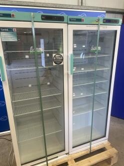 2 x LEC PGRC273UK Upright Refrigerators - 2