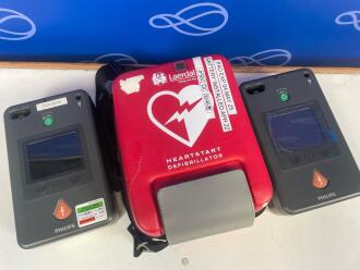 3 x Philips HeartStart FR3 Defibrillators - 4