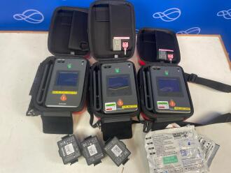 3 x Philips HeartStart FR3 Defibrillators
