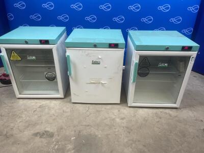 3 x LEC Counter Top Refrigerators