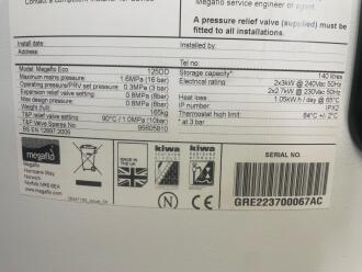 Megaflo Eco Unvented Direct Cylinder - 3