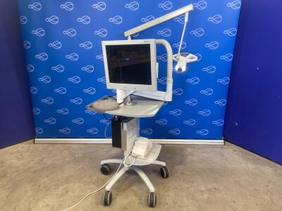MagnaVu Procedure Scope II Video Dentistry System on Rollstand