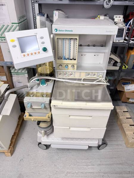 Data Ohmeda Aestiva 7100 Anaesthetic Machine