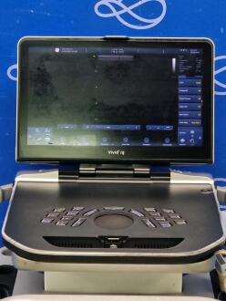 GE Vivid iq Portable Ultrasound System on Cart - 3