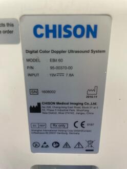 Chison EBit 60 Portable Ultrasound - No HDD - 4