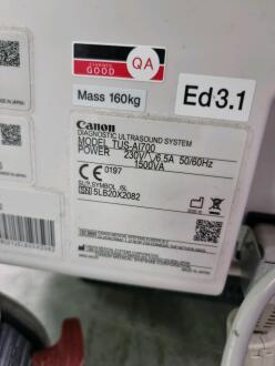Canon Aplio i700 Ultrasound - 7