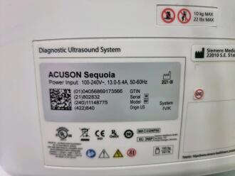 Siemens Acuson Sequoia Ultrasound - 7