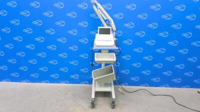 Nihon Kohden Cardiofax M ECG Recorder on Trolley