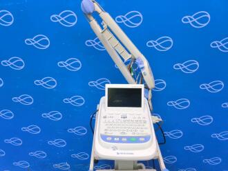 Nihon Kohden Cardiofax M ECG Recorder on Trolley - 2