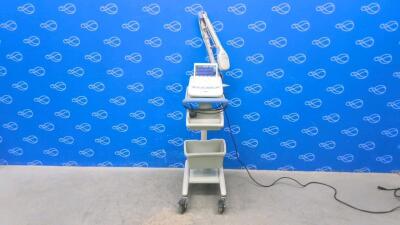 Nihon Kohden Cardiofax M ECG Recorder on Trolley