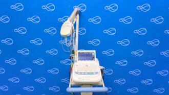 Nihon Kohden Cardiofax M ECG Recorder on Trolley - 2