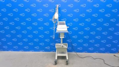 Nihon Kohden Cardiofax M ECG Recorder on Trolley