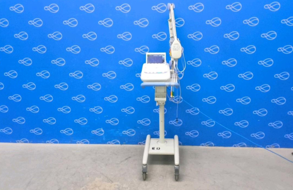 Nihon Kohden Cardiofax M ECG Recorder on Trolley