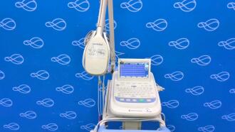 Nihon Kohden Cardiofax M ECG Recorder on Trolley - 2