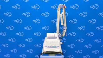 Nihon Kohden Cardiofax M ECG Recorder on Trolley - 2