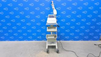 Nihon Kohden Cardiofax M ECG Recorder on Trolley