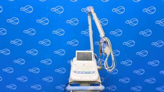 Nihon Kohden Cardiofax M ECG Recorder on Trolley - 2