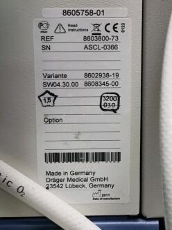 Draeger Primus Anaesthetic Machine - 3