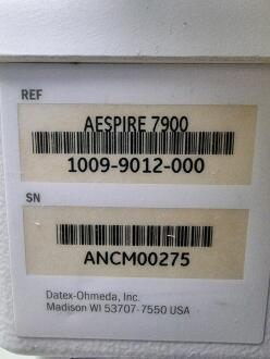Datex-Ohmeda Aespire Anaesthetic Machine - 6