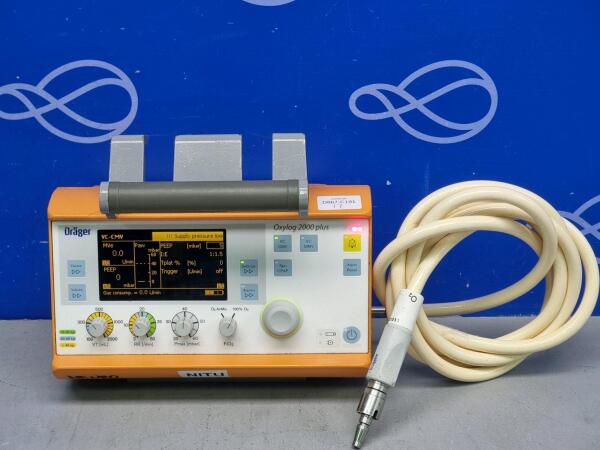 Draeger Oxylog 2000 Plus Ventilator