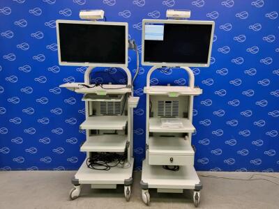 2 x Olympus WM-NP2 Stack Trolley