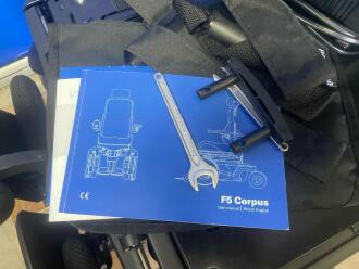 Permobil F5 Corpus Version 3 Electric Wheelchair (as new) - 5