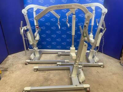 3 x Liko Viking M Patient Hoists