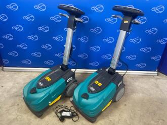 2 x Tennant CS5 Micro Floor Scrubber Dryers