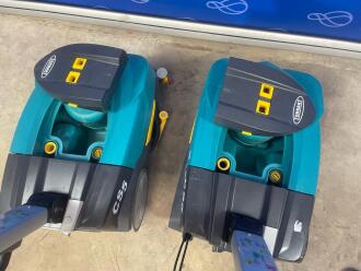 2 x Tennant CS5 Micro Floor Scrubber Dryers - 3