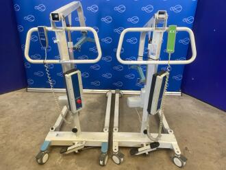 2 x Huntleigh Healthcare Porta 180 Patient Hoists - 2