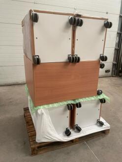 6 x Unbranded Bedside Cabinets (as new) - 3