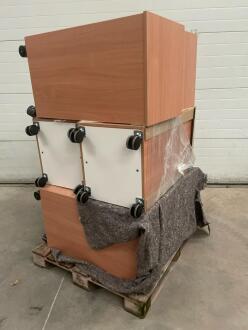 6 x Unbranded Bedside Cabinets (as new) - 3
