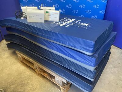 4 x Direct Healthcare Mercury Advance Hybrid Mattress Inflation Systems