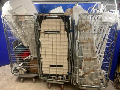 Quantity of Various Bed / Theatre Trolley Spare Parts