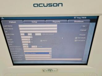 Siemens Acuson Cypress Portable Ultrasound System - No HDD - 2