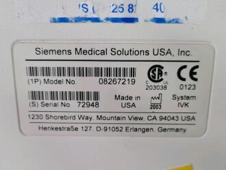 Siemens Acuson Cypress Portable Ultrasound System - No HDD - 7