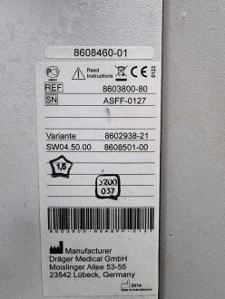 Draeger Primus Anaesthetic Machine - 3