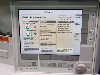 Draeger Primus Anaesthetic Machine - 2