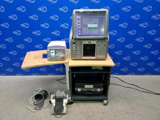 Alcon Constellation Vision System & Alcon Purepoint Laser Photocoagulator on Table