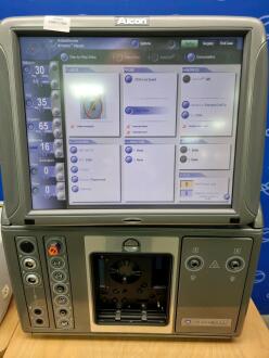 Alcon Constellation Vision System & Alcon Purepoint Laser Photocoagulator on Table - 2