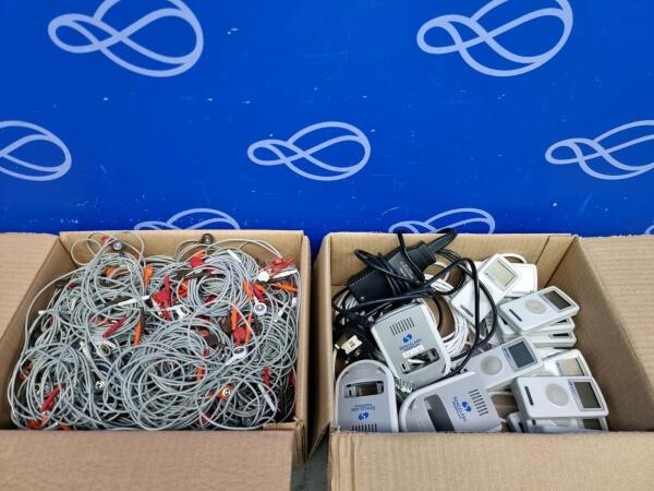 13 x Spacelabs Medical EVO 4 Halter ECG Recorders & 3 x EVO Charging Dock