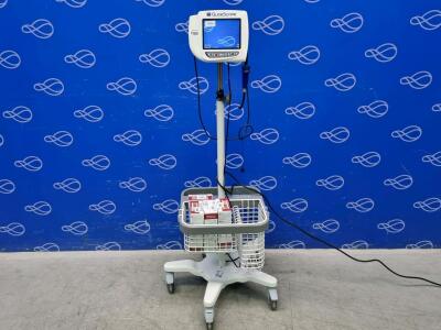 Verathon Glidescope Video Laryngoscope Monitor on Rollstand, 4 x Rossmax Thermometer